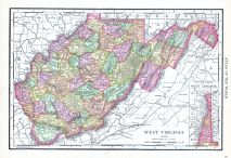 West Virginia, World Atlas 1913